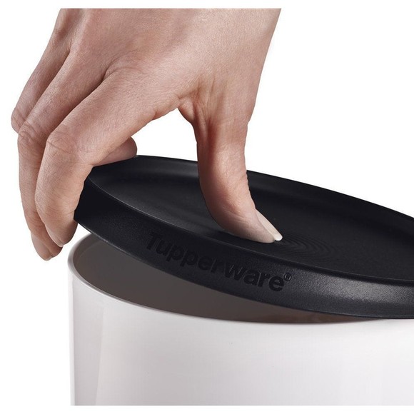 COPY - New TUPPERWARE One Touch Reminder Canister Set Airtight BLACK SEALS Food… - Picture 3 of 3